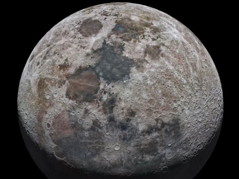 Logran imágen “super detallada” de la Luna