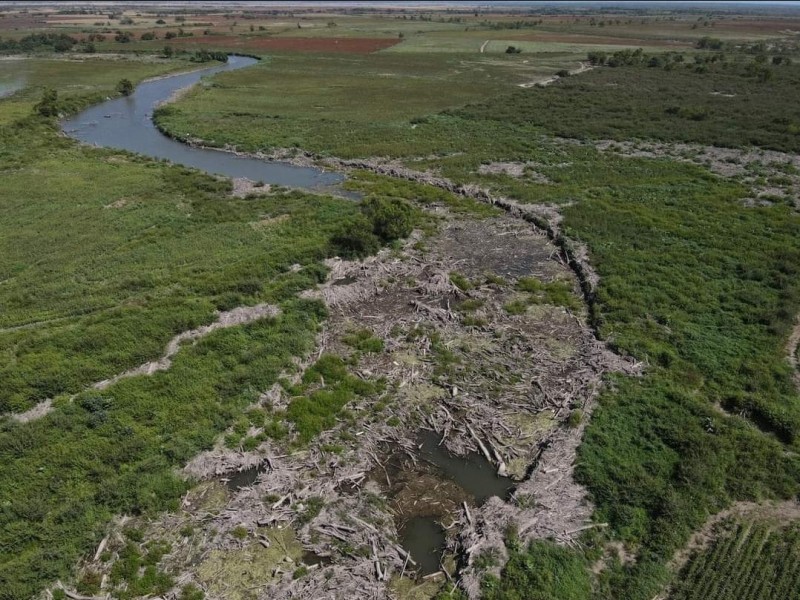 Logran retirar taponamiento de Río San Pedro previo a huracanes