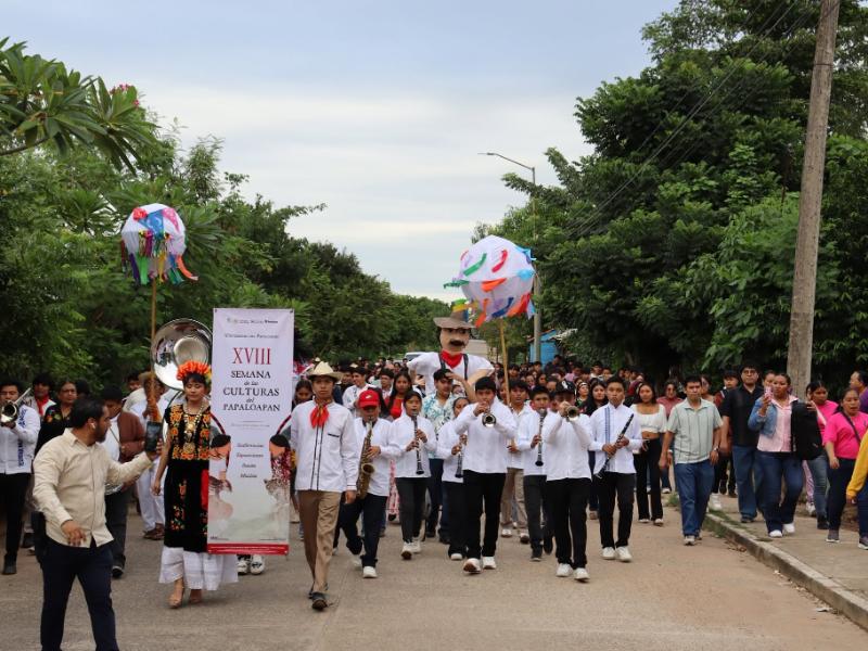 Loma Bonita celebra la XVIII Semana de las Culturas del Papaloapan