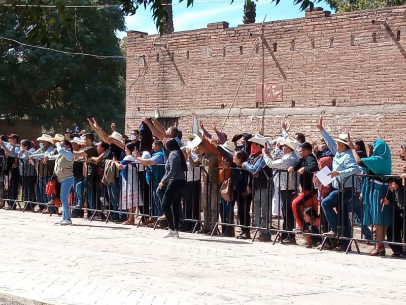 Loma de Bácum. se sienten excluidos de plan de justicia