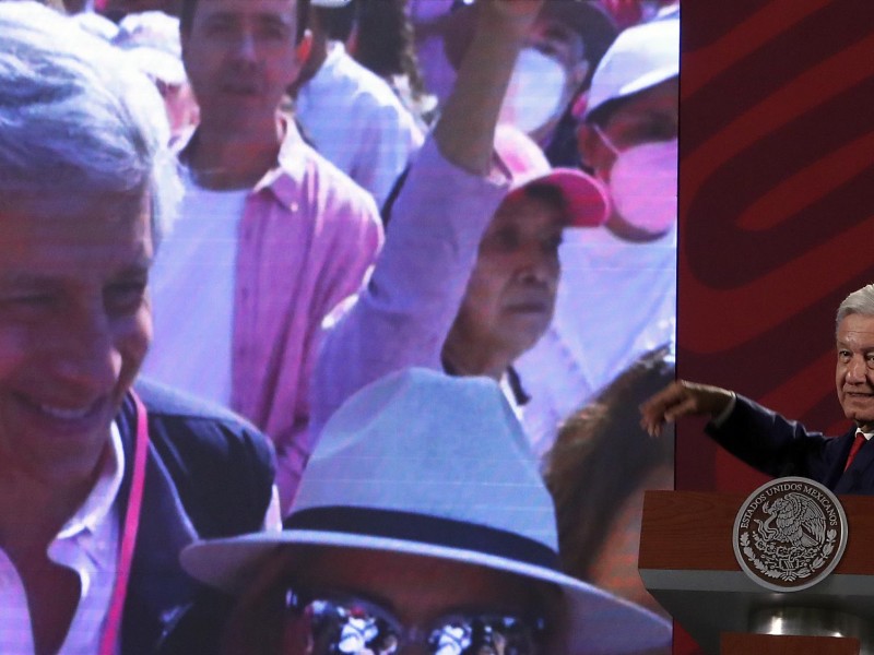 López Obrador minimiza marcha para defender al INE