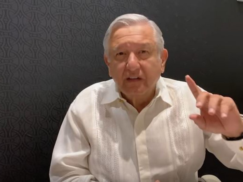 López Obrador pide a los mexicanos quedarse en casa
