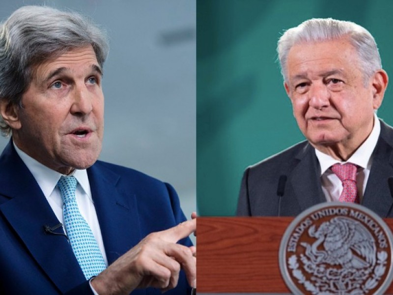 López Obrador y John Kerry hacen compromisos en medio ambiente