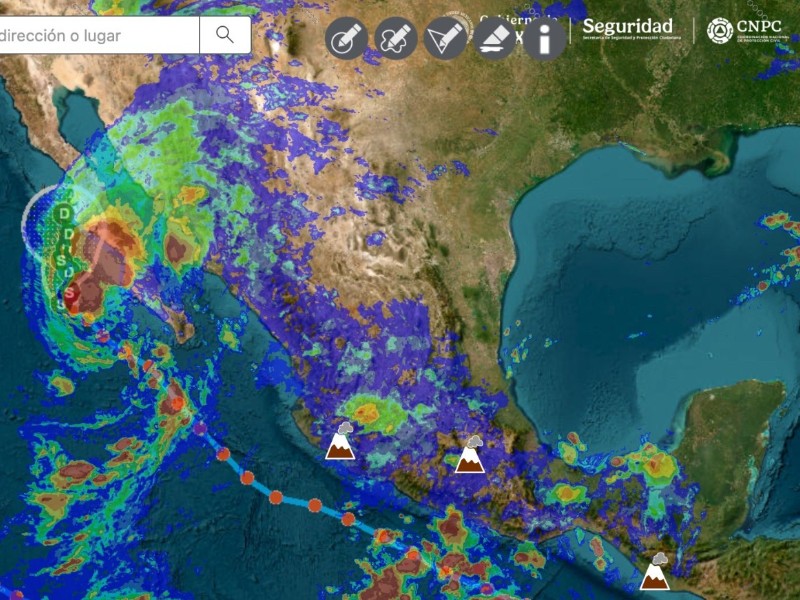 Lorena se acerca a Baja California Sur como Tormenta Tropical