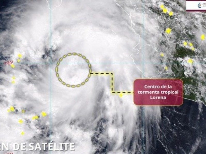 “Lorena” se aleja pero se prevén lluvias fuertes en Colima
