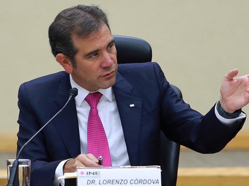 Lorenzo Córdova pide respetar la veda electoral