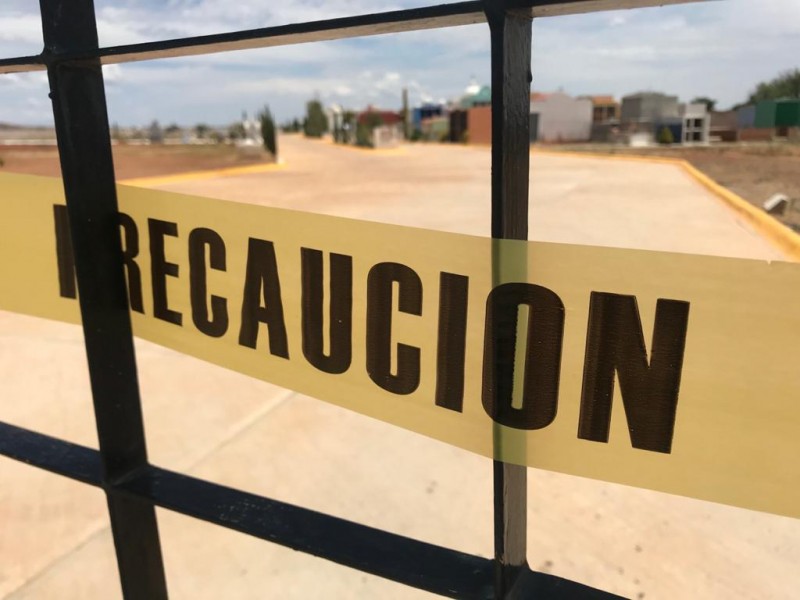 Los 7 panteones municipales de Guadalupe cerrarán de forma temporal