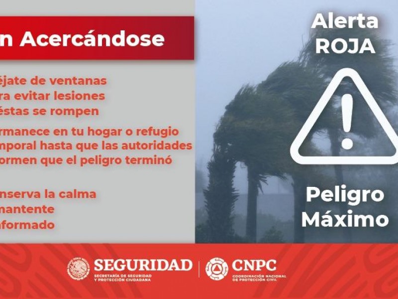 Los Cabos en alerta roja; llaman a suspender actividades