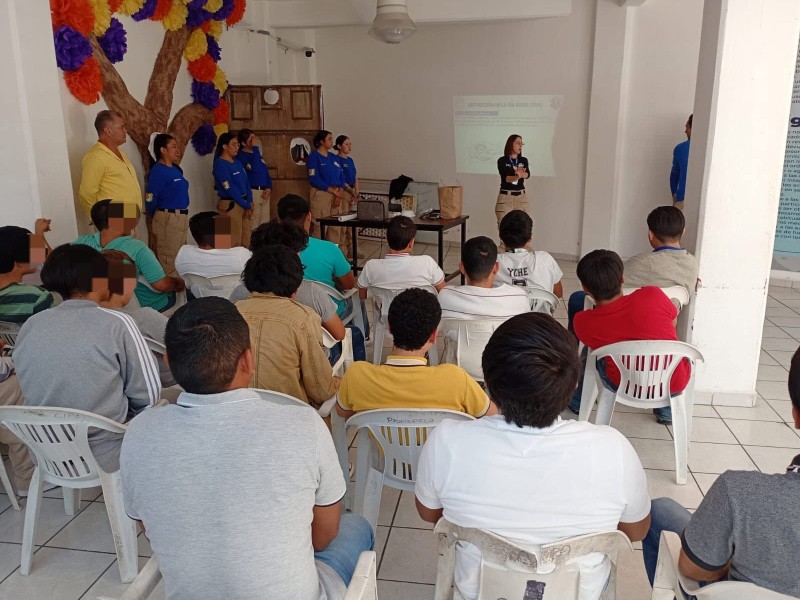 Los enseñan a salvar vidas también es parte de la reinserción social