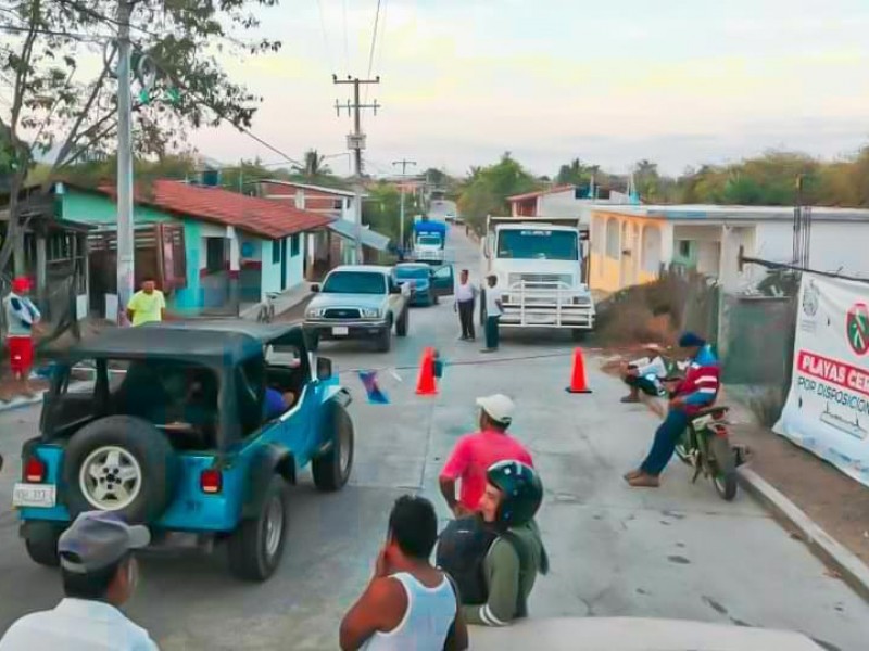 Los Llanos cierra acceso a playa La Saladita