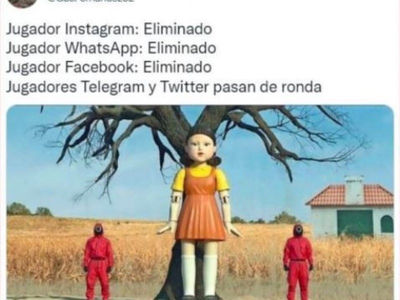 Los memes de la caída de WhatsApp, Facebook e Instagram