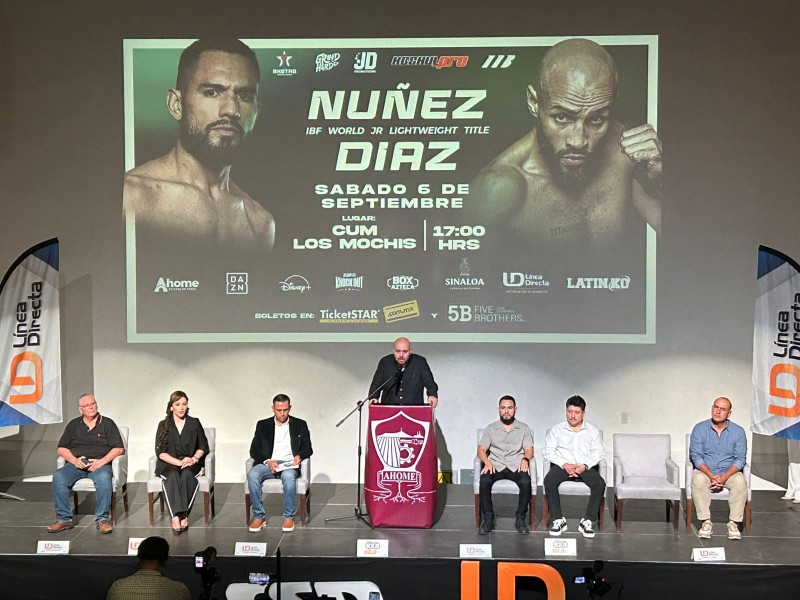 Los Mochis será sede de pelea mundial de boxeo