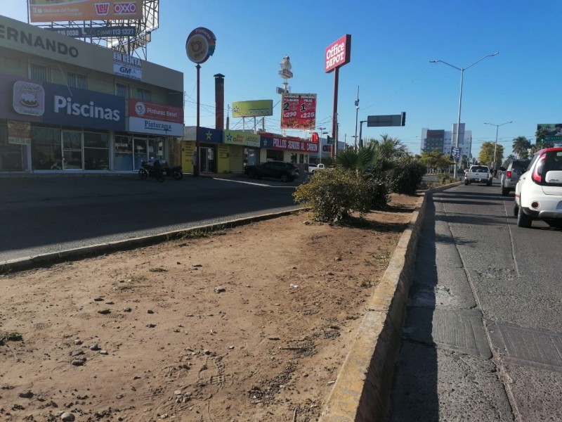 Los Mochis sufre deterioro de su imagen urbana