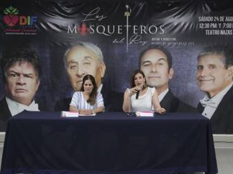 Los Mosqueteros del Rey a beneficio de DIF