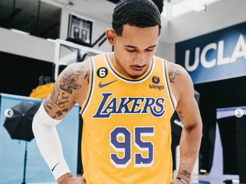 Los primeros días de Juan Toscano en LA Lakers