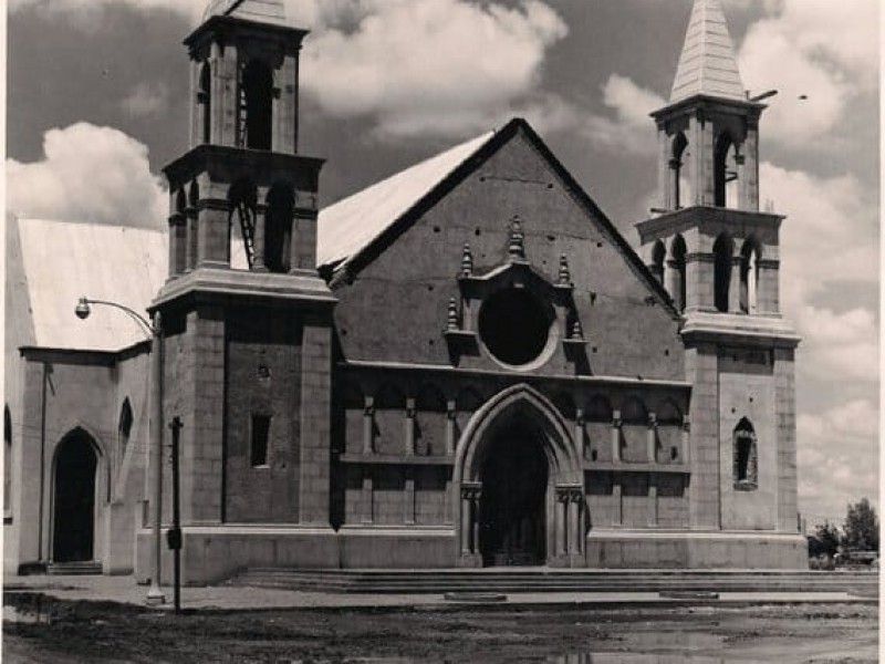 Los restos de la primera iglesia de Cajeme