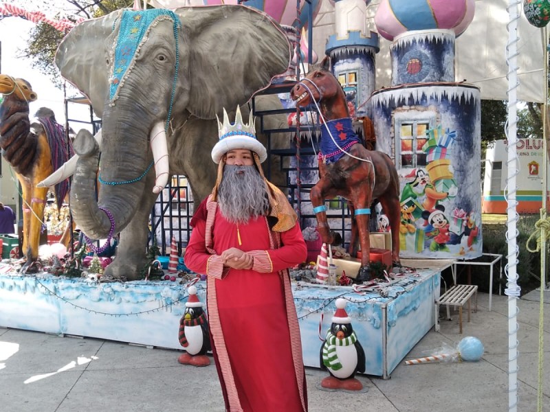 Los Reyes Magos regresan a la Alameda Central de Toluca