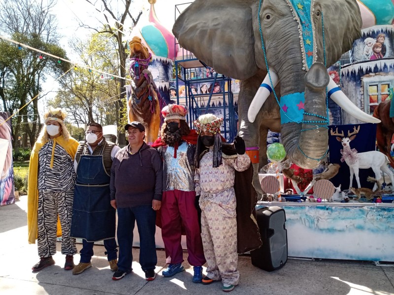 Los Reyes Magos regresan a la Alameda de Toluca