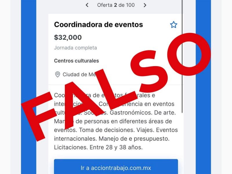 Los riesgos de las falsas ofertas de empleo