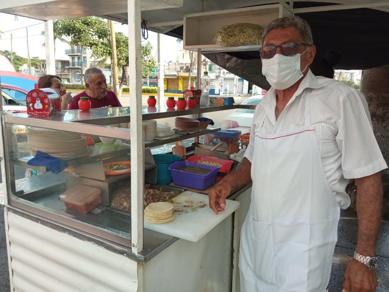 Los tacos de la avenida Allende que encantan a jarochos