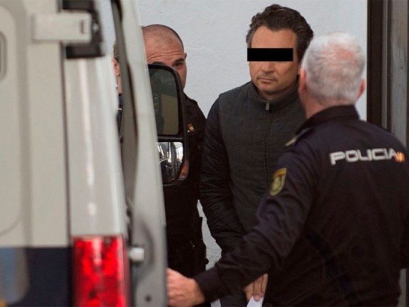 Lozoya es ingresado a penal del sur de Madrid