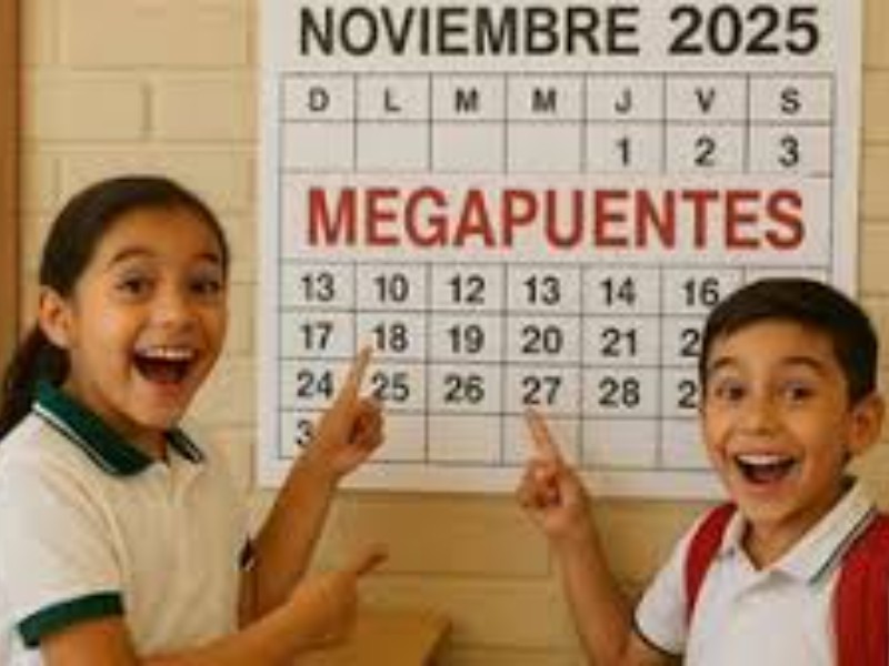 Listo el mega puente por el 20 de noviembre
