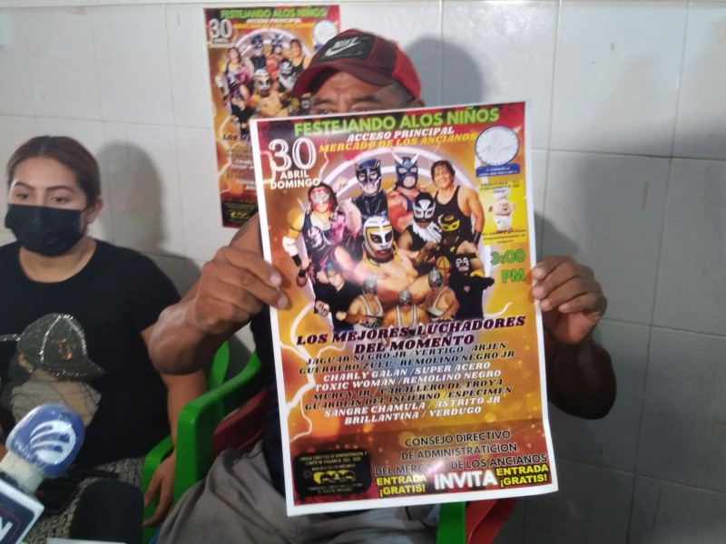 Lucha libre con causa para el 30 de abril