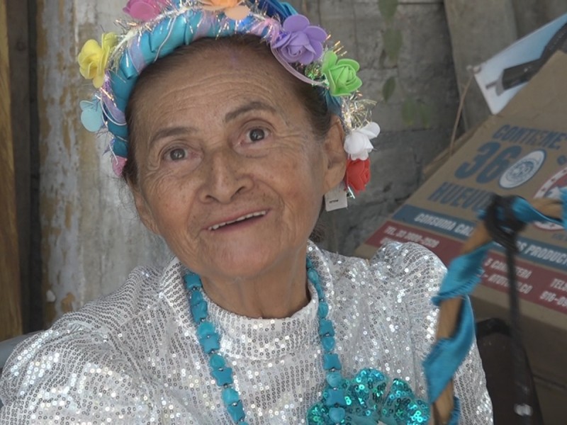 “Lucita la del Torito” 22 años participando en las cabalgadas