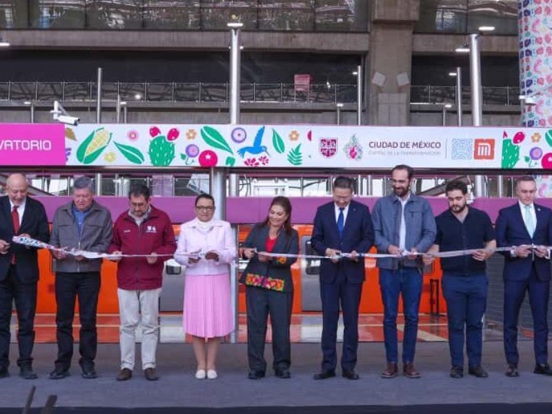 Luego de 3 años, reabren línea 1 del metro