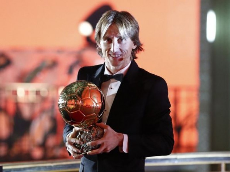 Luka Modric gana su primer balón de oro