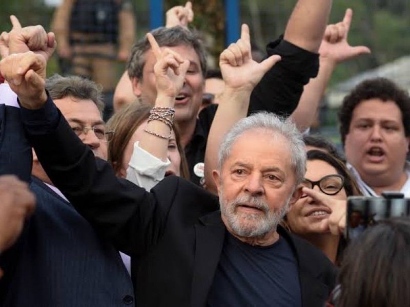 Lula da Silva sale de la cárcel
