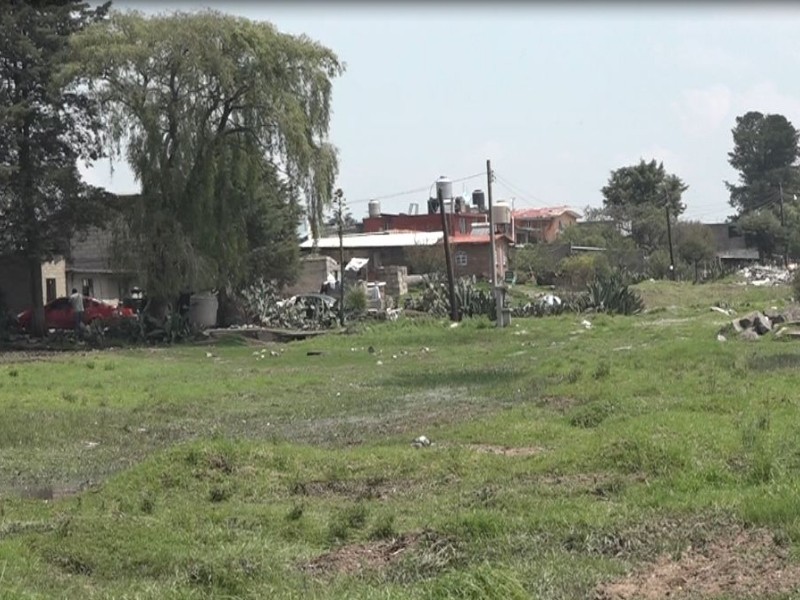 Luvias afectan al Barrio del Cajón en San Pablo Autopan