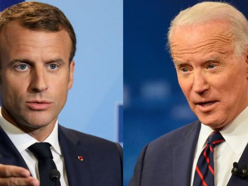 Macron y Biden buscarán paz y estabilidad de Medio Oriente