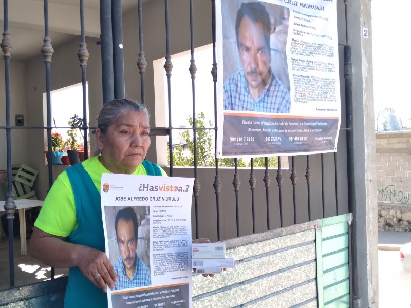 Madre pide auxilio a la sociedad busca a su hijo