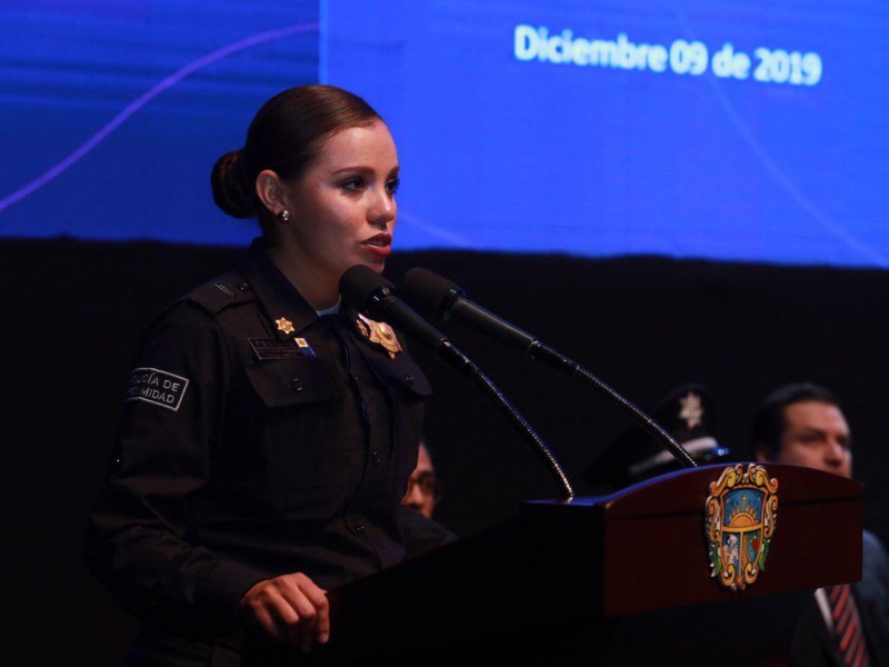 Madre y policía a la vez,un trabajo duro