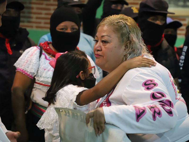 Madres buscadoras se unirán a Zapatistas en su viaje a la CDMX