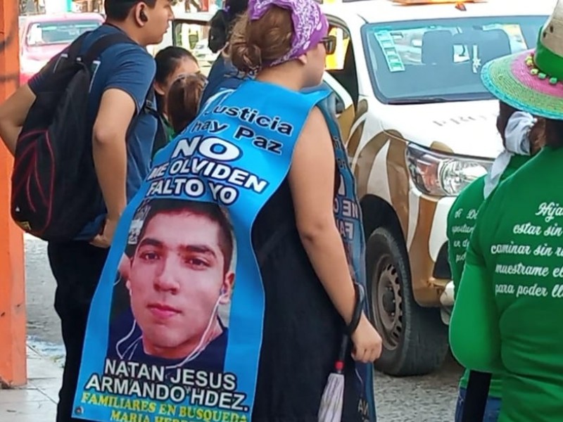 Madres continúan en la búsqueda de sus hijos