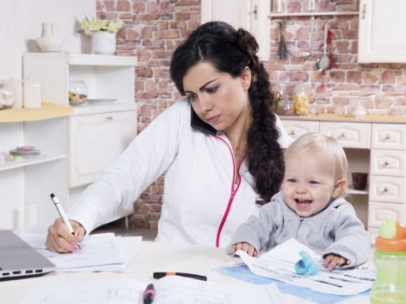 Madres trabajadoras 3 de 4 en México