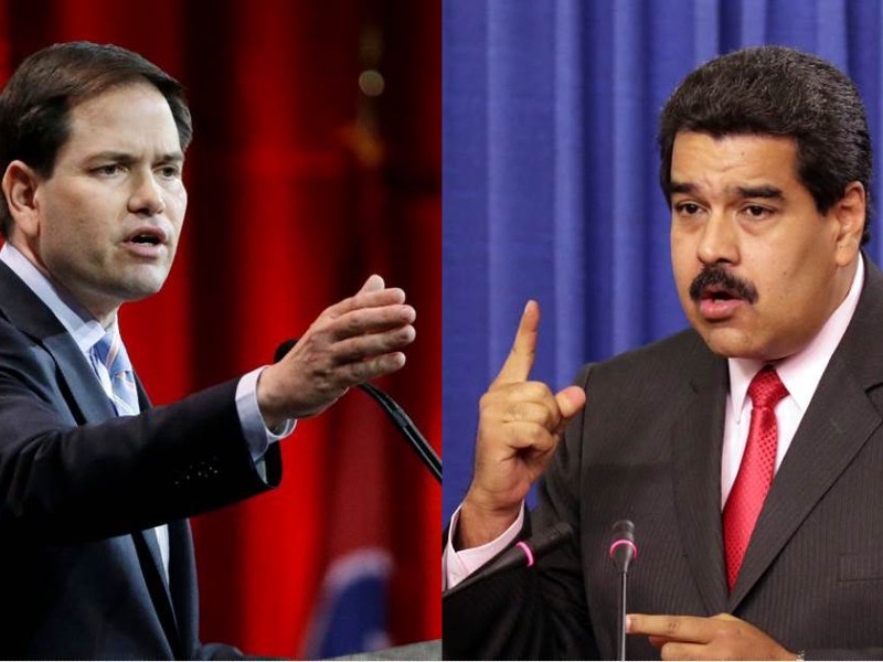 Maduro es un narcotraficante y un terrorista: Marco Rubio