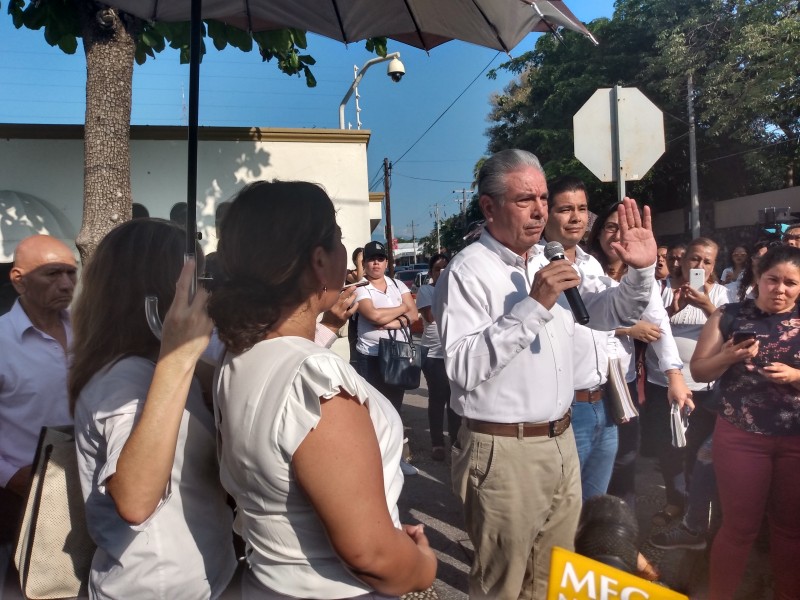 Maestras de CENDI siguen reclamando su pago