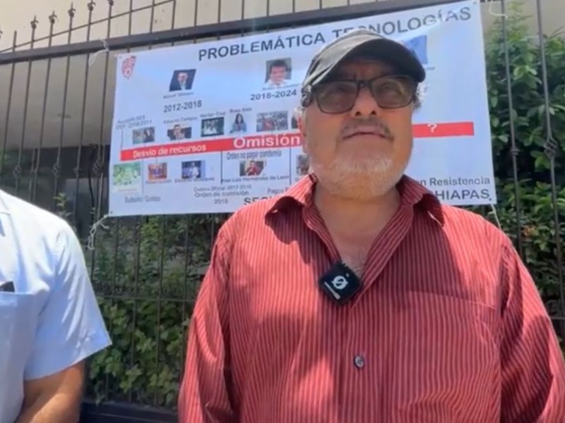 Maestros de secundarias técnicas en paro indefinido