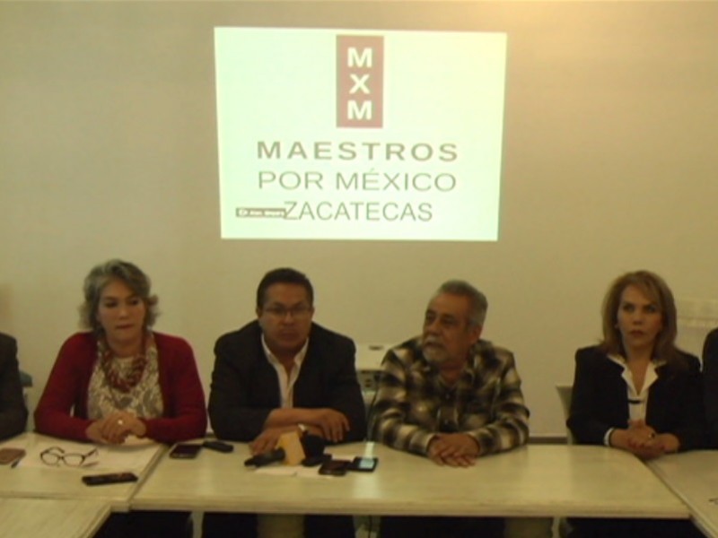 Maestros por México en contra de la ReformaEducativa