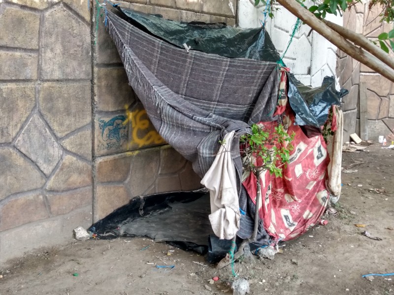 Malecón del Río hogar de indigentes en León