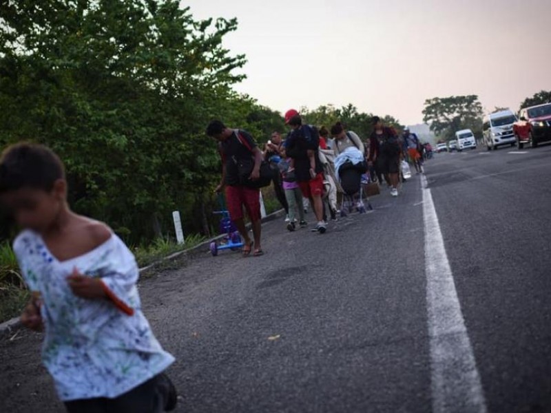 Malos tratos a menores migrantes en Chiapas