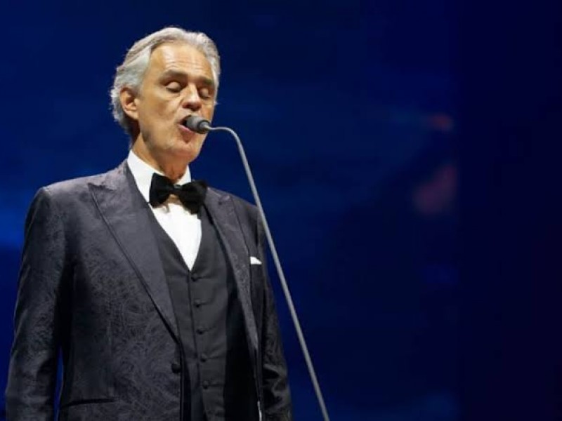 Mañana Andrea Bocelli cantará para los tapatíos