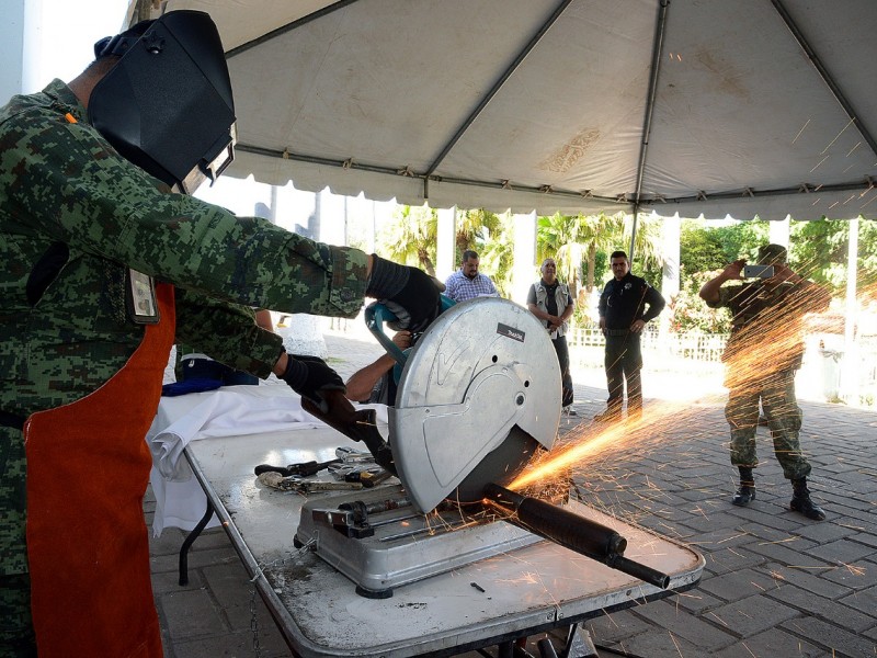 Mañana cierra campaña de donación de armas