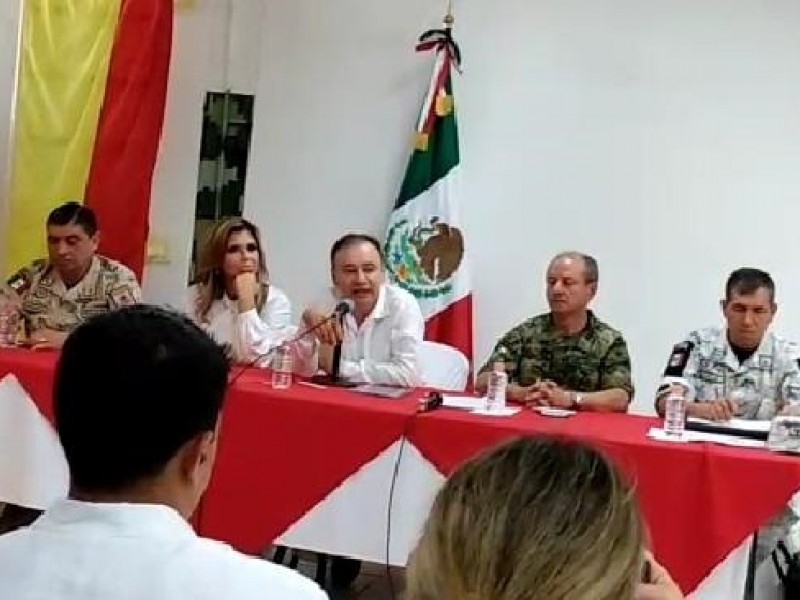 Mando militar dirigirá seguridad en Guaymas