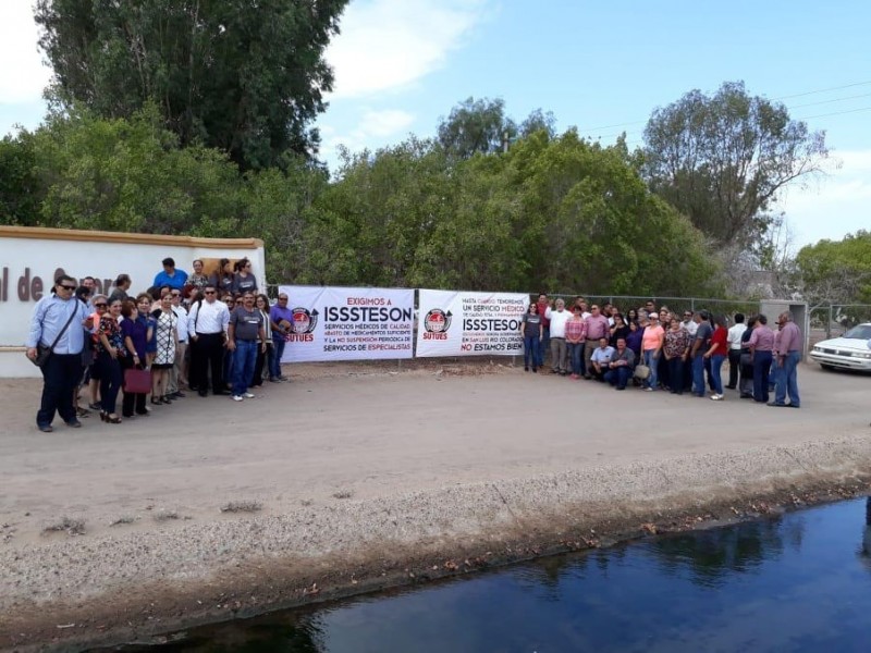 Manifestación de maestros.