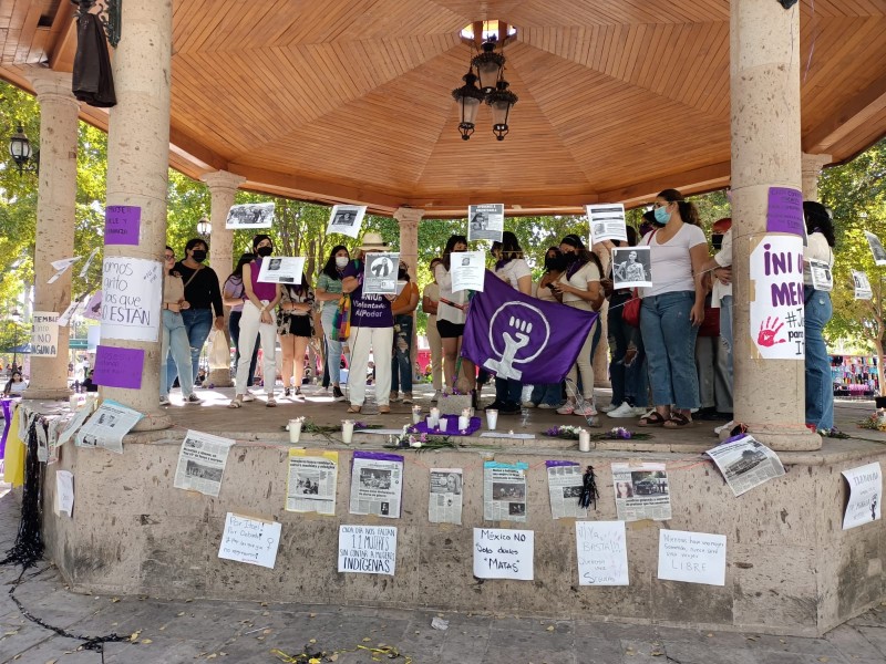 Manifestación: Mujeres exigen justicia para 