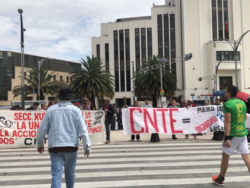 Manifestaciones afectan la circulación en la CDMX